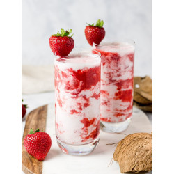 White Strawberry Shake